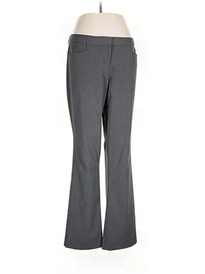 Pre-owned Express Design Studio Dress Pants In Gray