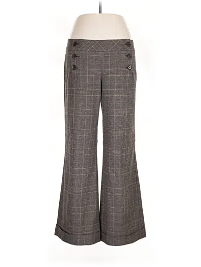 Pre-owned Express Design Studio Dress Pants In Gray