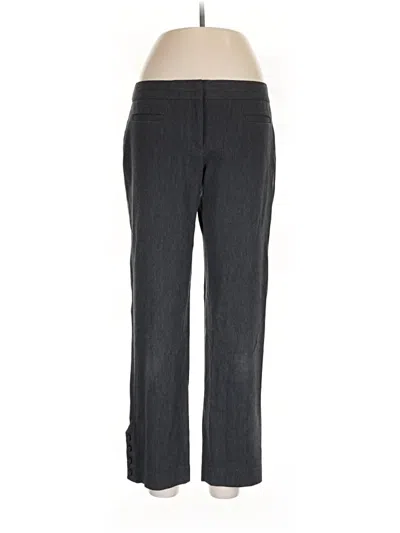 Pre-owned Express Design Studio Dress Pants In Gray