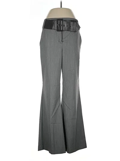 Pre-owned Express Design Studio Dress Pants In Gray
