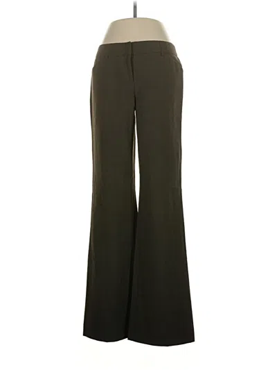 Pre-owned Express Design Studio Dress Pants In Green
