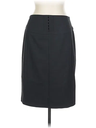 Pre-owned Express Design Studio Formal Skirt In Gray