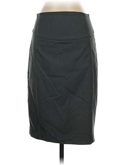 Pre-owned Express Design Studio Formal Skirt In Gray