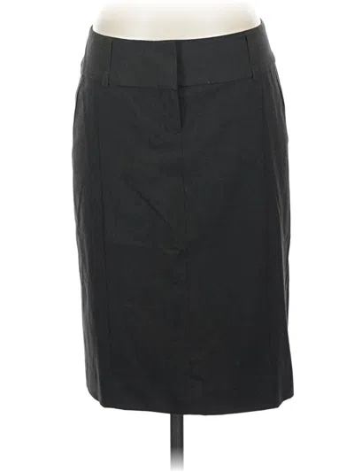 Pre-owned Express Design Studio Formal Skirt In Gray