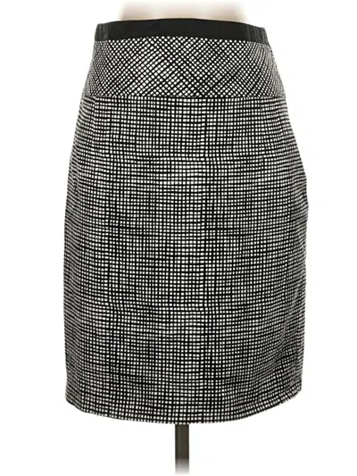 Pre-owned Express Design Studio Formal Skirt In Gray