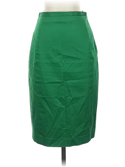 Pre-owned Express Design Studio Formal Skirt In Green