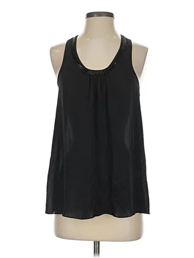 Pre-owned Express Design Studio Sleeveless Blouse In Black