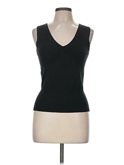 Pre-owned Express Design Studio Sweater Vest In Black