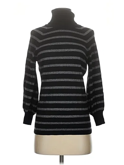 Pre-owned Express Design Studio Turtleneck Sweater In Black