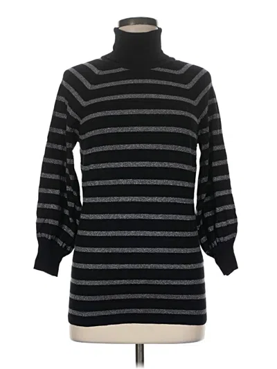Pre-owned Express Design Studio Turtleneck Sweater In Black
