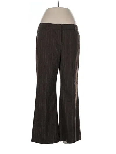 Pre-owned Express Design Studio Wool Pants In Brown