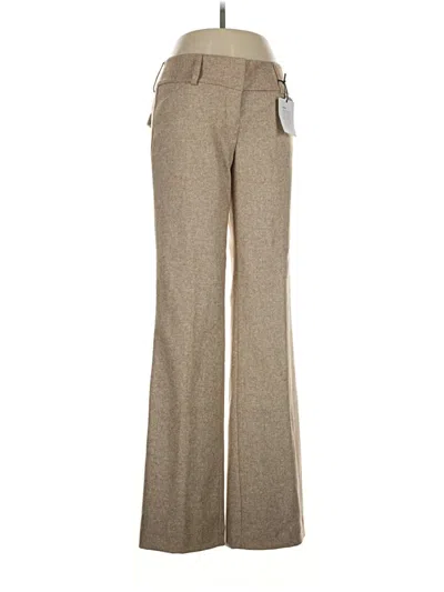 Pre-owned Express Design Studio Wool Pants In Brown
