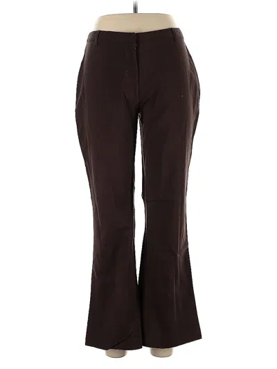 Pre-owned Express Dress Pants In Brown