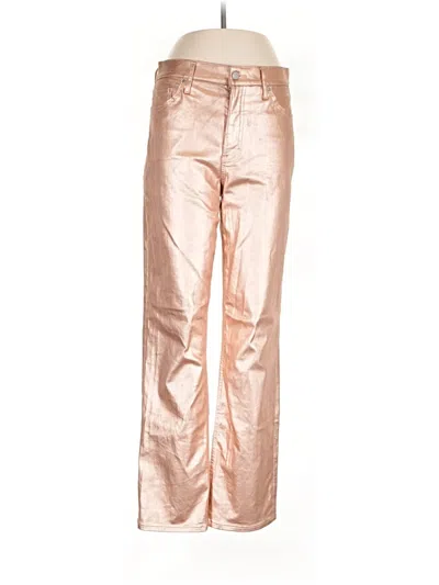 Pre-owned Express Dress Pants In Gold