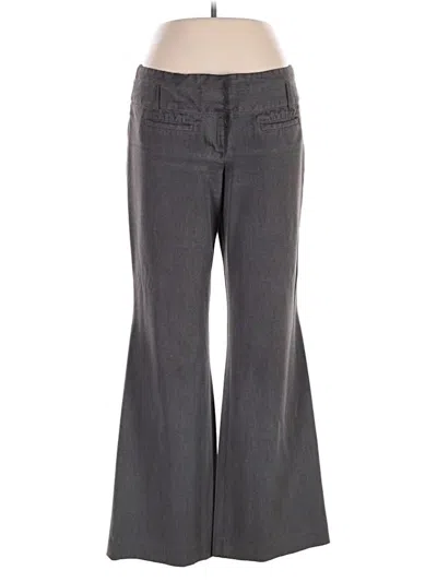 Pre-owned Express Dress Pants In Gray
