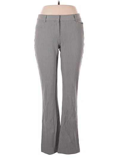 Pre-owned Express Dress Pants In Gray