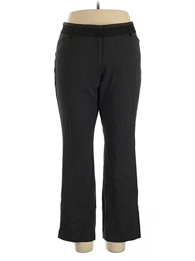 Pre-owned Express Dress Pants In Gray