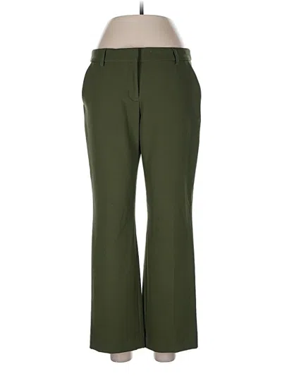 Pre-owned Express Dress Pants In Green