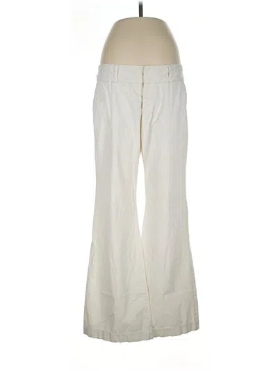 Pre-owned Express Dress Pants In Ivory