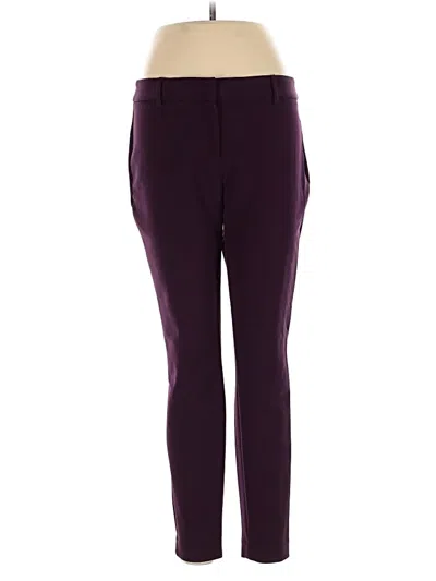 Pre-owned Express Dress Pants In Purple
