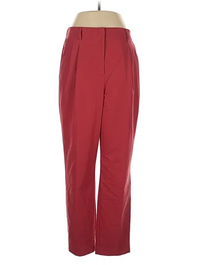 Pre-owned Express Dress Pants In Red