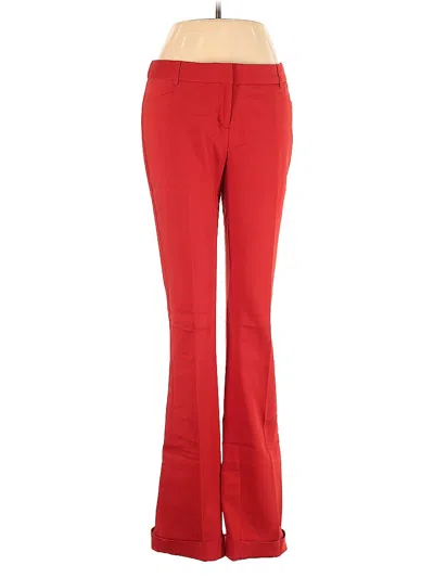 Pre-owned Express Dress Pants In Red