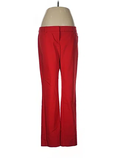 Pre-owned Express Dress Pants In Red