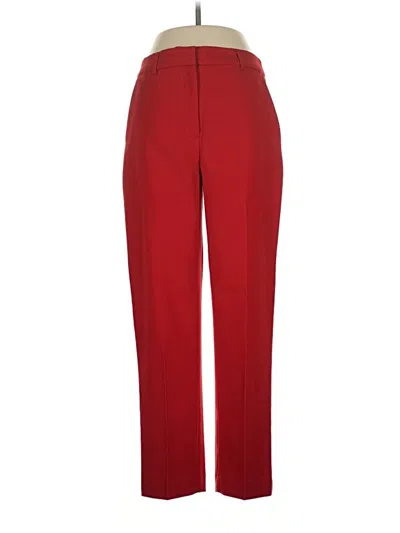 Pre-owned Express Dress Pants In Red