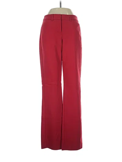 Pre-owned Express Dress Pants In Red