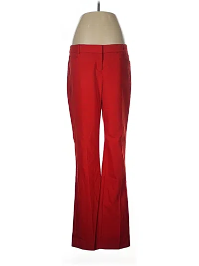 Pre-owned Express Dress Pants In Red