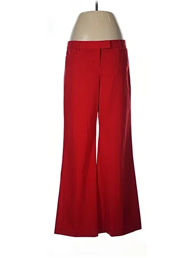 Pre-owned Express Dress Pants In Red