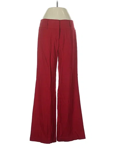 Pre-owned Express Dress Pants In Red