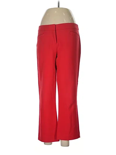 Pre-owned Express Dress Pants In Red