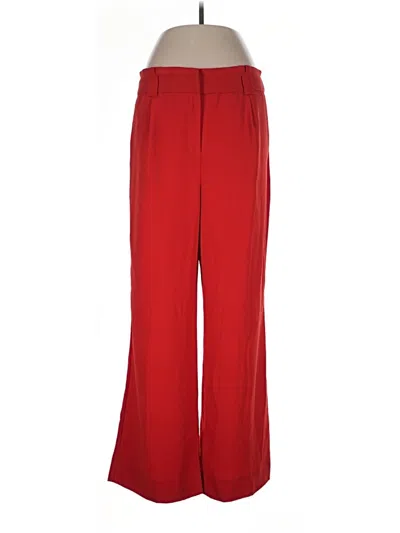 Pre-owned Express Dress Pants In Red
