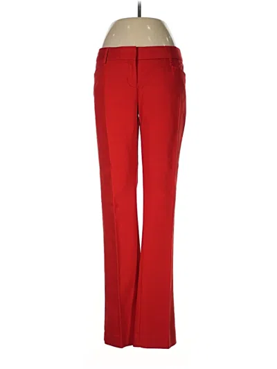 Pre-owned Express Dress Pants In Red