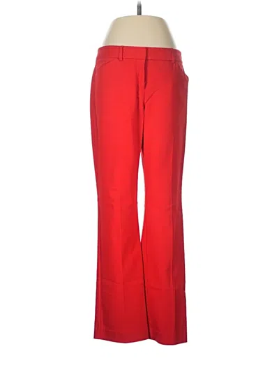 Pre-owned Express Dress Pants In Red