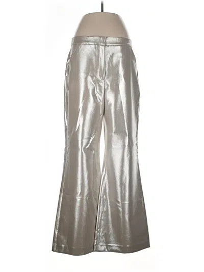 Pre-owned Express Dress Pants In Silver