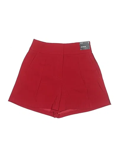 Express Dressy Shorts In Red