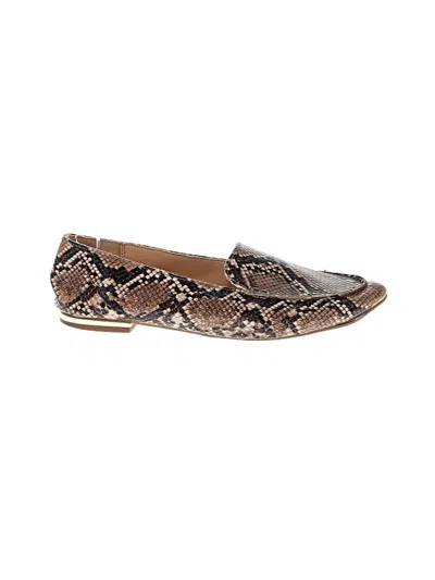 Pre-owned Express Flats In Brown