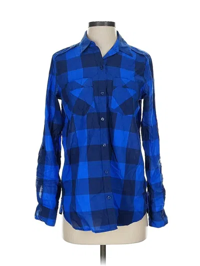 Pre-owned Express Fleece Jacket In Blue