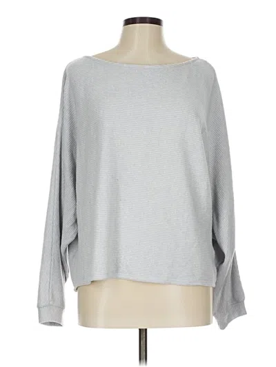 Pre-owned Express Fleece Jacket In Gray