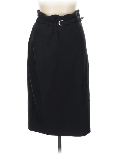 Pre-owned Express Formal Skirt In Black