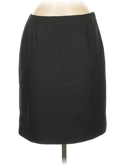 Pre-owned Express Formal Skirt In Black