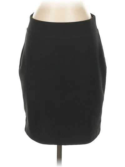 Pre-owned Express Formal Skirt In Black