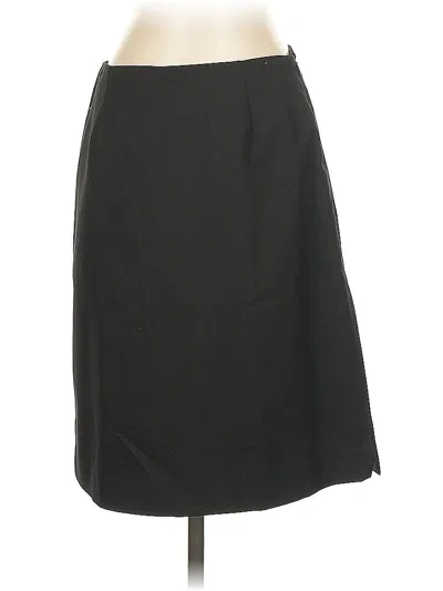 Pre-owned Express Formal Skirt In Black