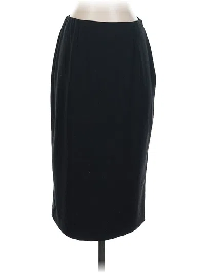 Pre-owned Express Formal Skirt In Black