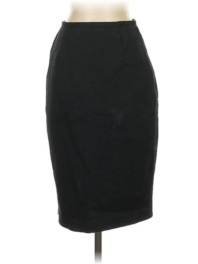 Pre-owned Express Formal Skirt In Black