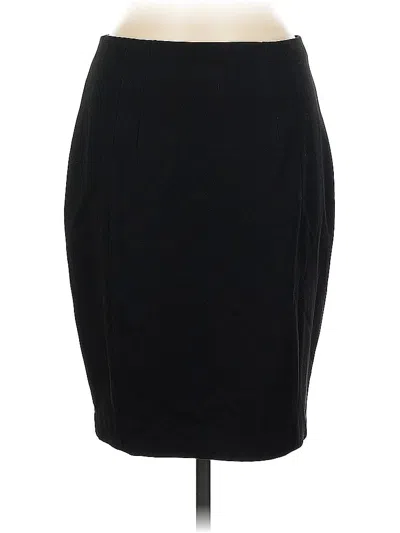 Pre-owned Express Formal Skirt In Black