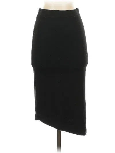 Pre-owned Express Formal Skirt In Black