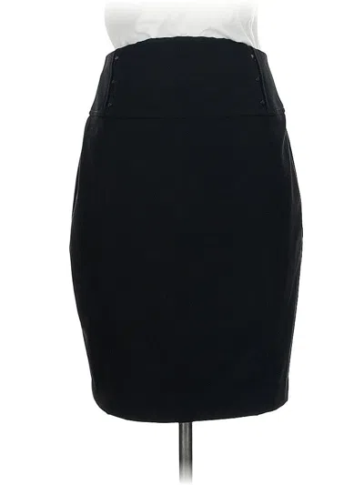 Pre-owned Express Formal Skirt In Black